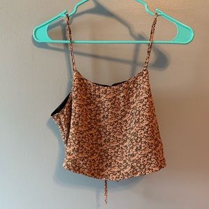 American Eagle Tie Back Crop Tank